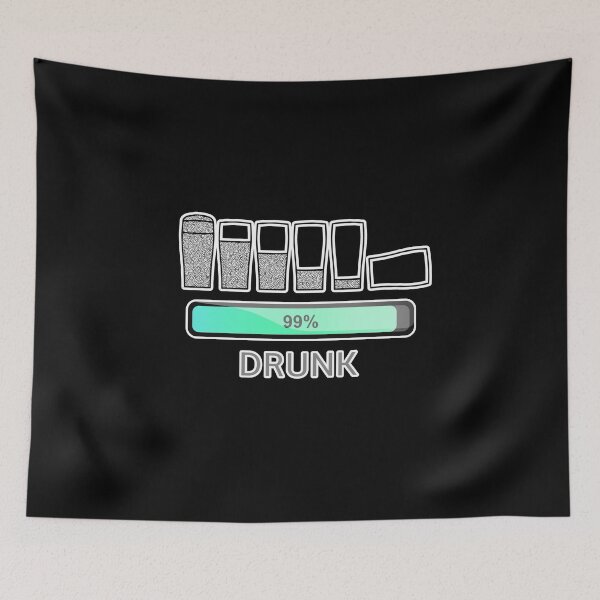 Item preview, Funny  99% Drunk designed and sold by Braw-Merch.
