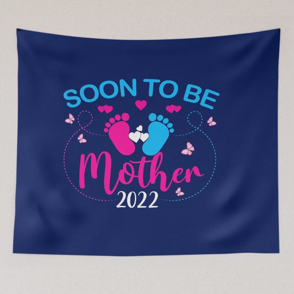 Item preview, Soon To Be Mother 2022 Pregnancy Announcement designed and sold by TrenddyArts.