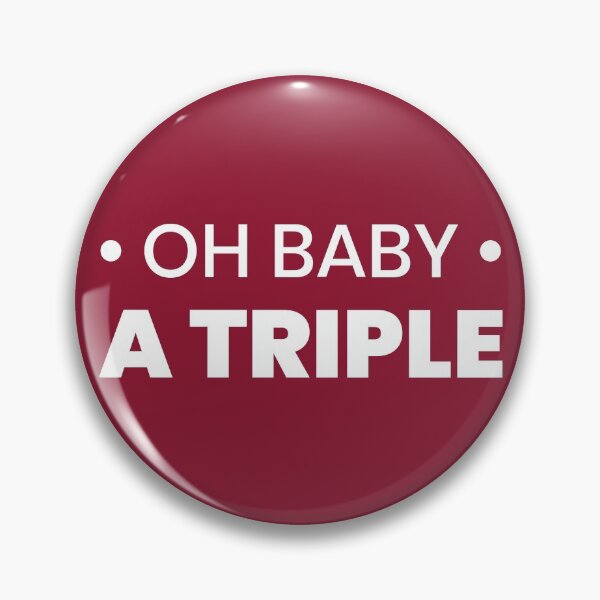 Item preview, Oh Baby A Triple (Dark Red BG) designed and sold by FilipeFerreira.