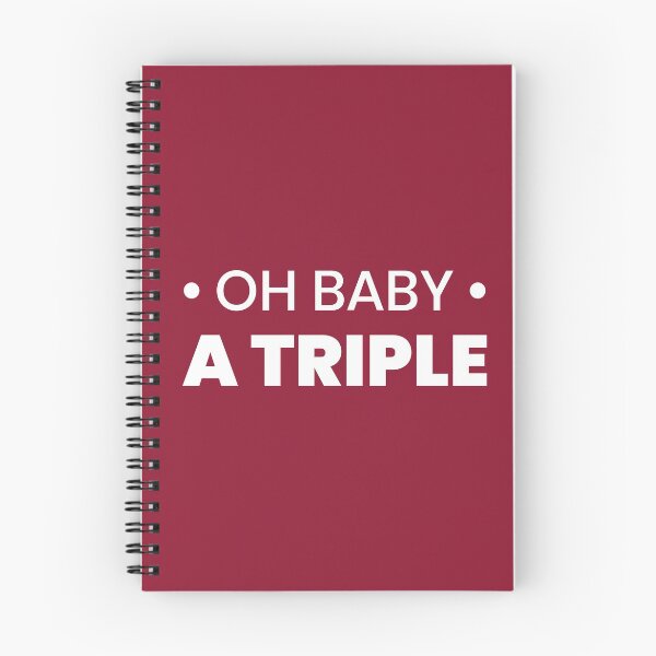 Item preview, Oh Baby A Triple (Dark Red BG) designed and sold by FilipeFerreira.