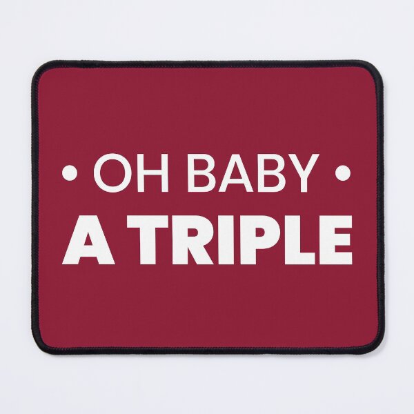Item preview, Oh Baby A Triple (Dark Red BG) designed and sold by FilipeFerreira.