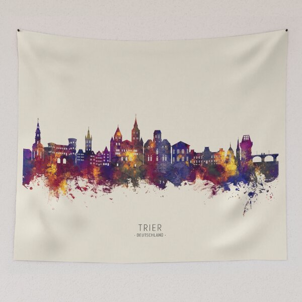 Item preview, Trier Germany Skyline designed and sold by ArtPrints.