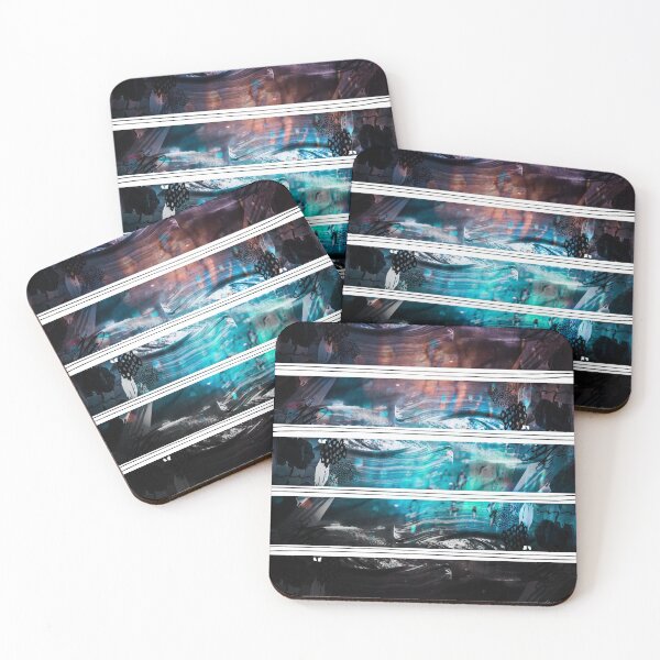 Item preview, Acrylic Stripped Collage  designed and sold by Designs By YL.