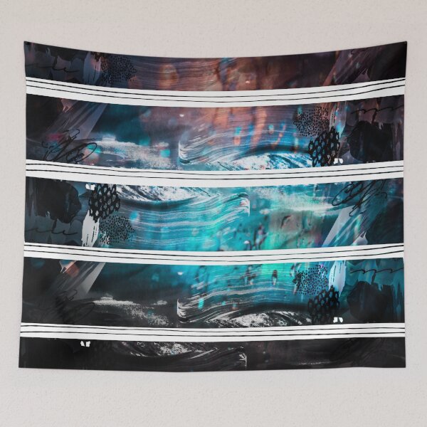 Item preview, Acrylic Stripped Collage  designed and sold by Designs By YL.