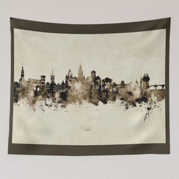 Item preview, Trier Germany Skyline designed and sold by ArtPrints.