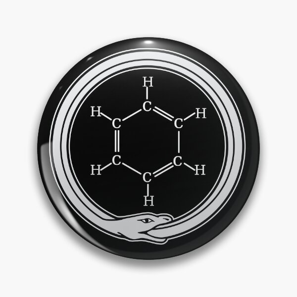 Item preview, Benzene Ouroboros Chemical Symbol designed and sold by signsandsymbols.
