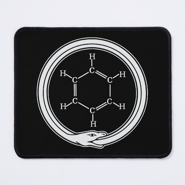 Item preview, Benzene Ouroboros Chemical Symbol designed and sold by signsandsymbols.