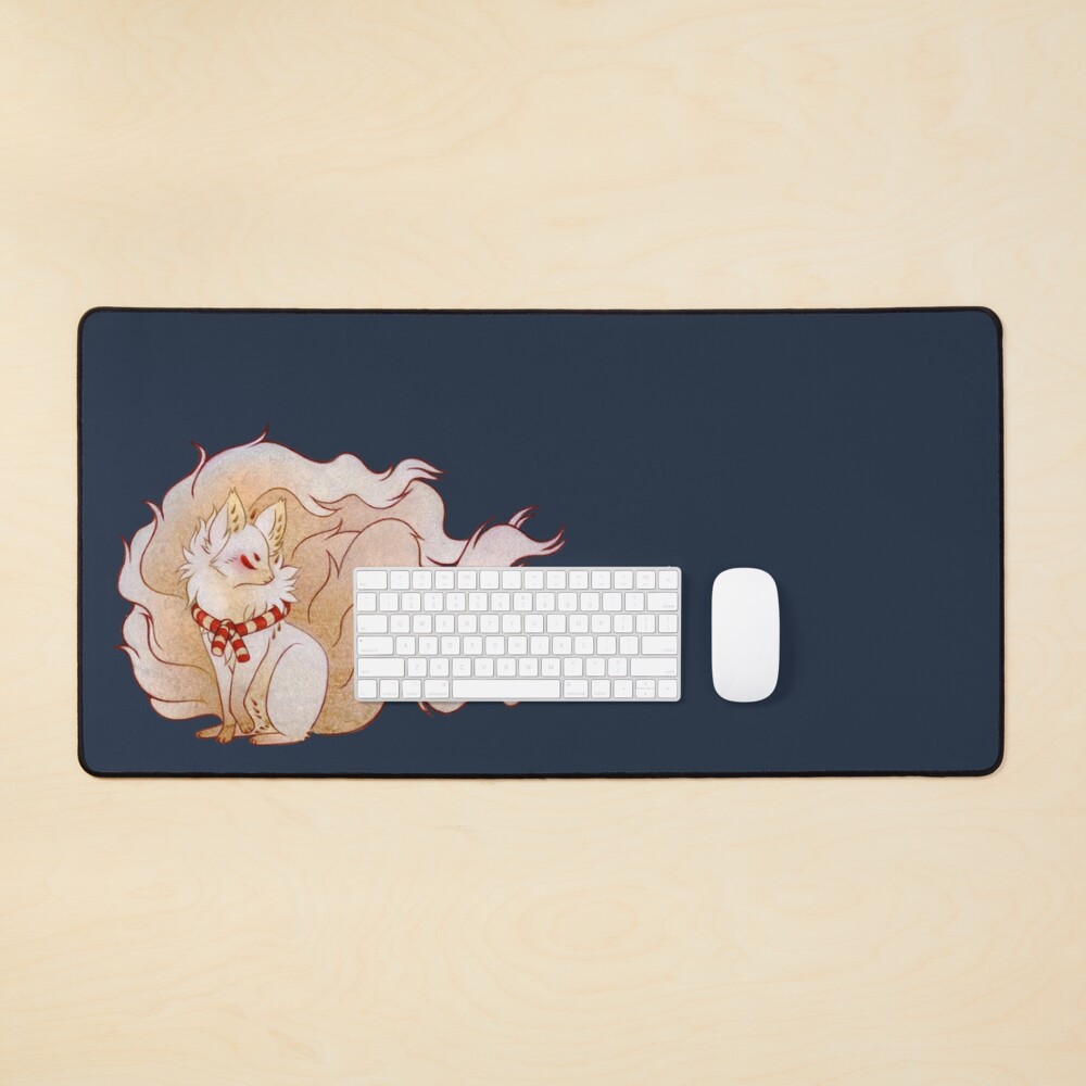 The Celestial Spirit - Kitsune Yokai TeaKitsune Mouse Pad