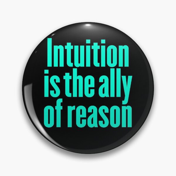 Item preview, Intuition is the ally of reason v.1 designed and sold by x1brett.