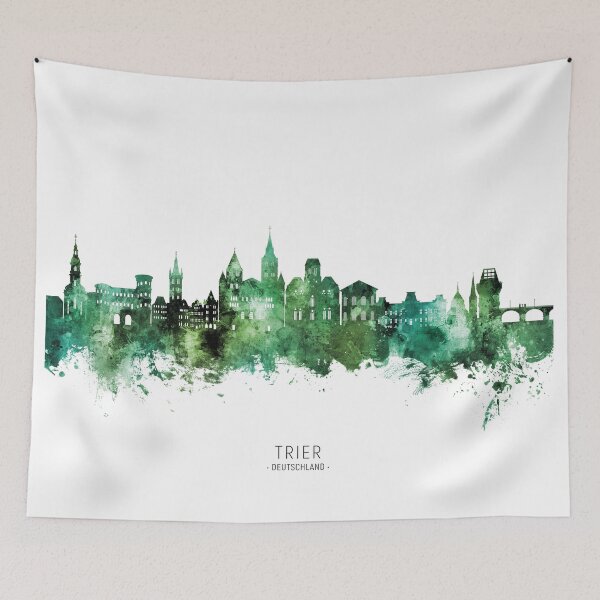 Item preview, Trier Germany Skyline designed and sold by ArtPrints.