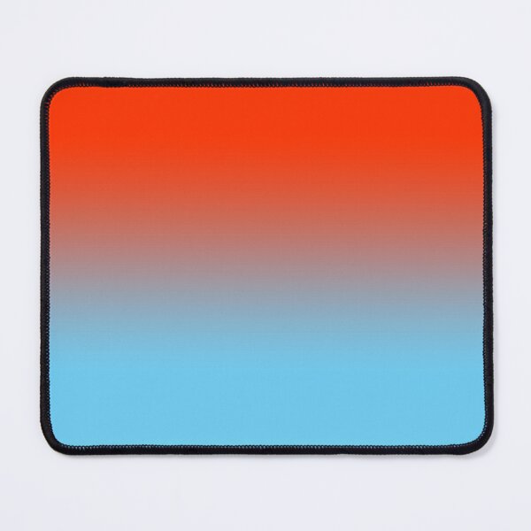 Item preview, Modern Tones Ombre/Orange Red and Sky Blue designed and sold by ozcushions.