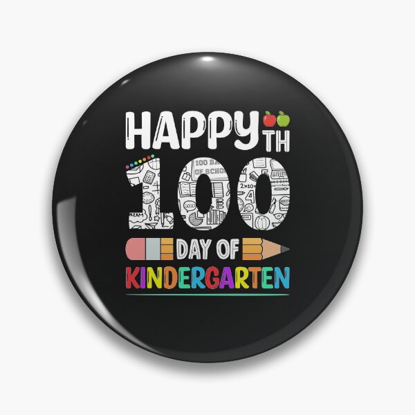 Item preview, Happy 100th Day of Kindergarten Teacher Student designed and sold by Ryan89-Design.