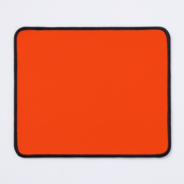 Item preview, SOLID  Plain Coquelicot ORANGE- OVER 100 COLORS IN ORANGE ON OZCUSHIONS designed and sold by ozcushions.