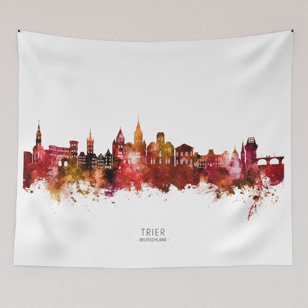 Item preview, Trier Germany Skyline designed and sold by ArtPrints.