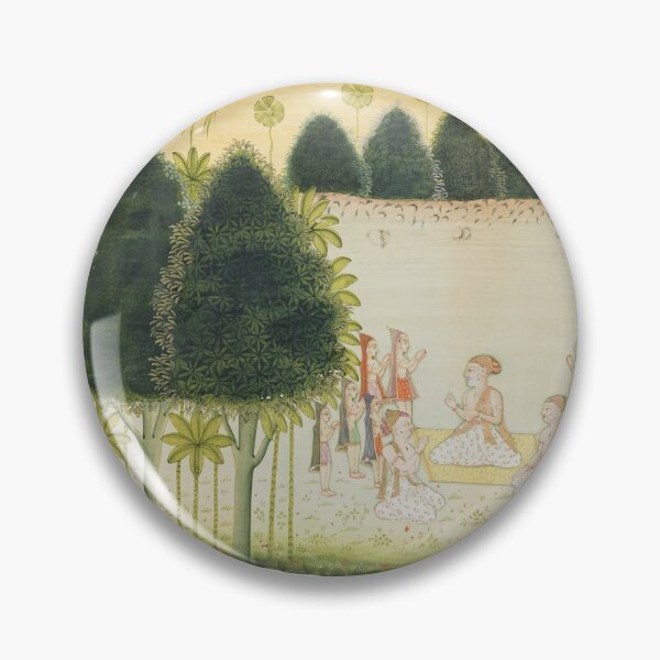 Item preview, Nanda and the Elders in Council with the Cowherds designed and sold by HinduArtGallery.