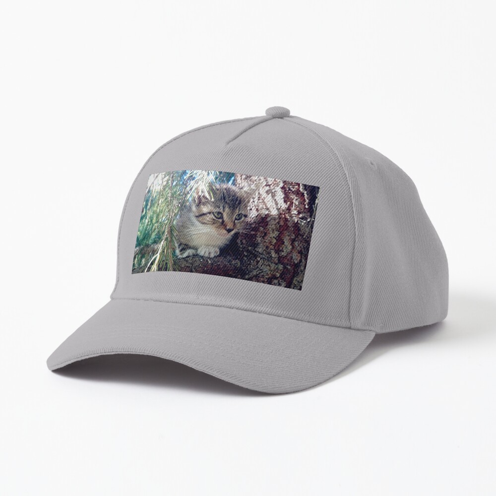 Tiger auf Baum Cap