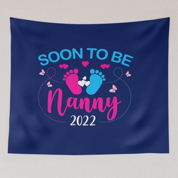 Item preview, Soon To Be Nanny 2022 Pregnancy Announcement designed and sold by TrenddyArts.