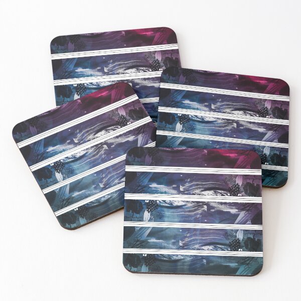 Item preview, Acrylic Stripped Collage  designed and sold by Designs By YL.