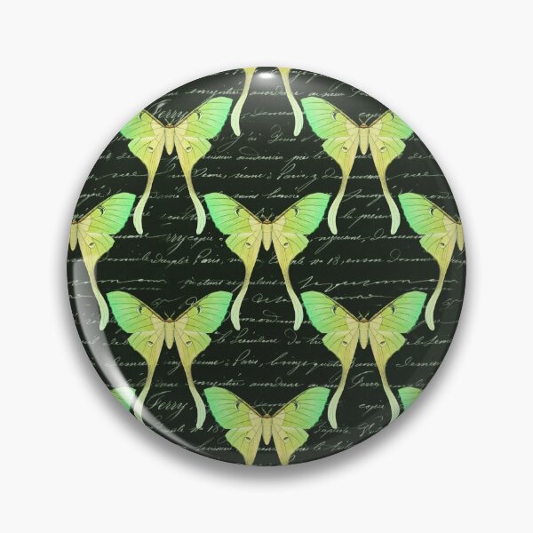 Item preview, Luna Moths On Antique Paper designed and sold by SewnMemories.