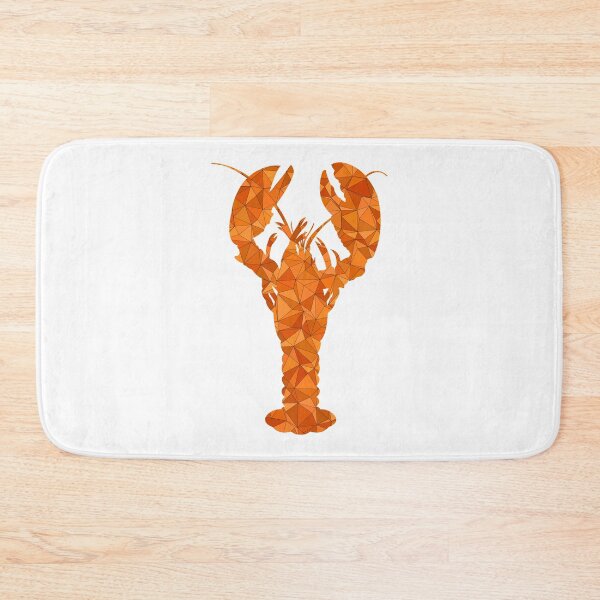 Item preview, Red lobster with geometric shapes designed and sold by Mila1946.