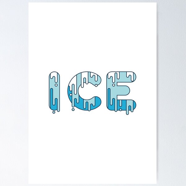 Item preview, Dripping paint ice  designed and sold by shekularaz.