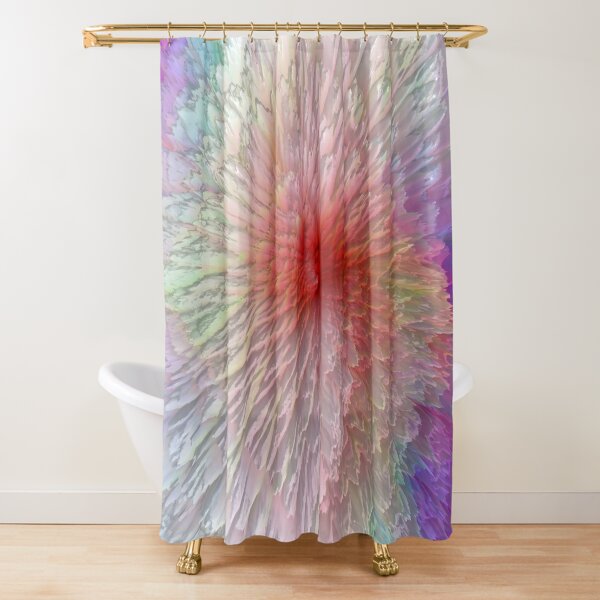 Abstract nature Shower Curtain