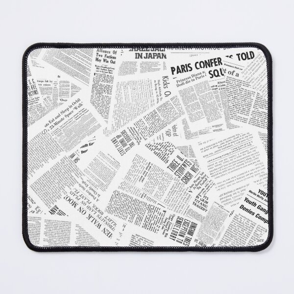 Item preview, Famous Newspaper Headlines designed and sold by Sawset.