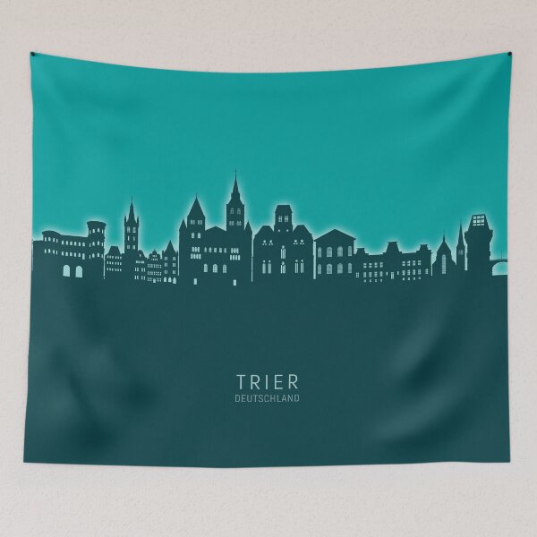 Item preview, Trier Germany Skyline designed and sold by ArtPrints.