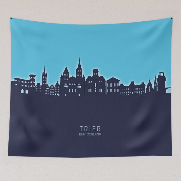 Item preview, Trier Germany Skyline designed and sold by ArtPrints.