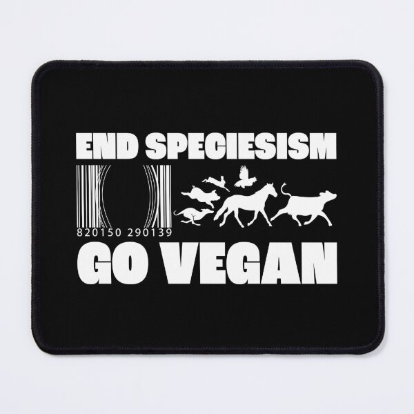 Item preview, End Speciesism Go Vegan - Bar Code Cage designed and sold by Epitome Girl.