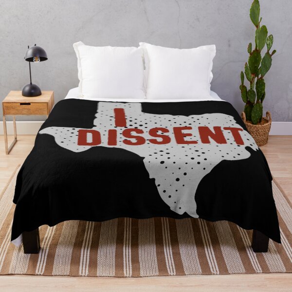 Item preview, Women Have Had Enough: Texas - I DISSENT (red and grey/gray) designed and sold by Ofeefee.