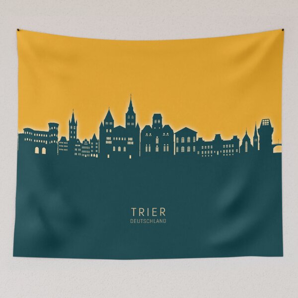 Item preview, Trier Germany Skyline designed and sold by ArtPrints.