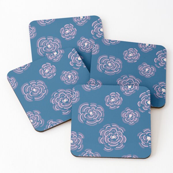 Item preview, Purple and Pink Flower Pattern designed and sold by RepeatCandy.