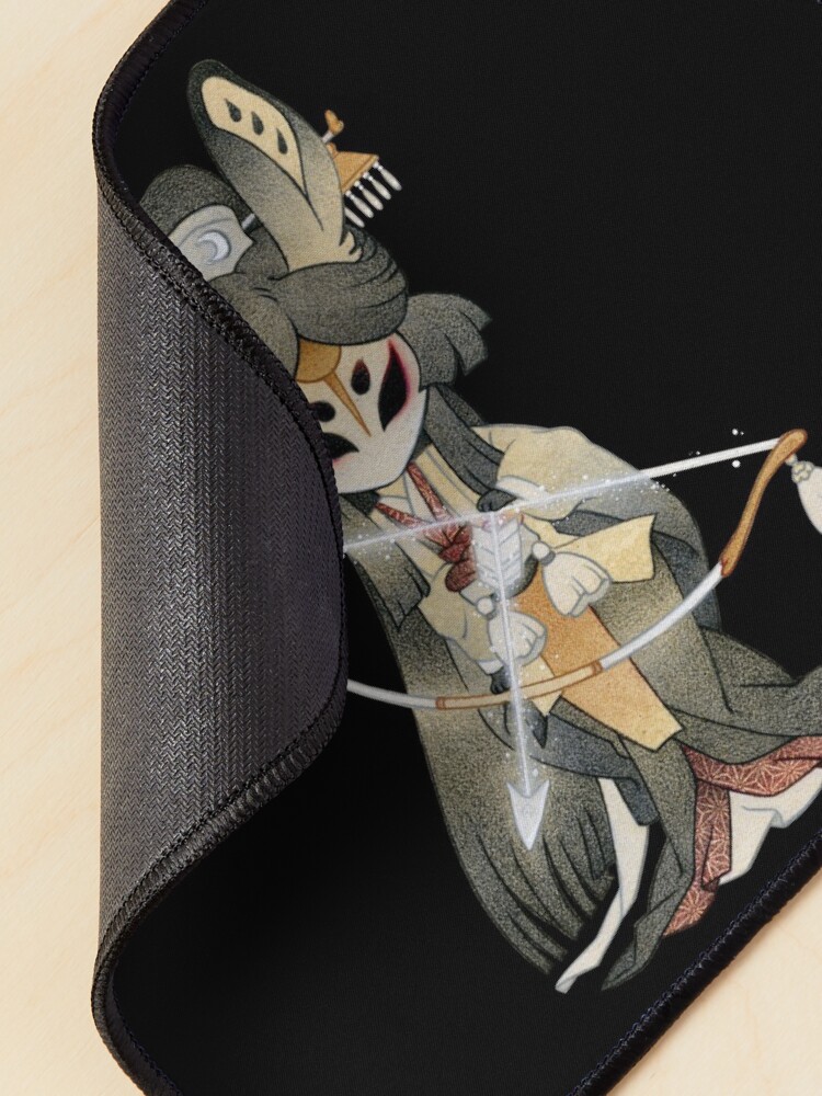 Alternate view of Tsuki no Usagi - Moon Rabbit TeaKitsune Mouse Pad
