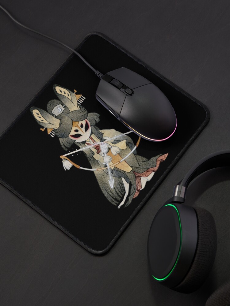 Alternate view of Tsuki no Usagi - Moon Rabbit TeaKitsune Mouse Pad