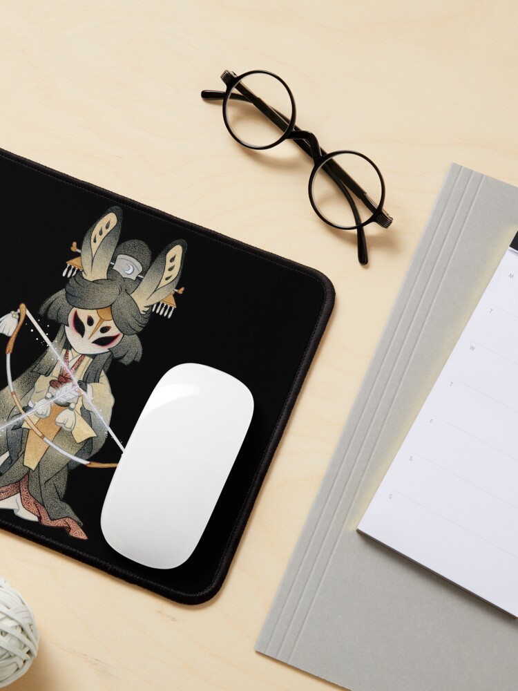Alternate view of Tsuki no Usagi - Moon Rabbit TeaKitsune Mouse Pad