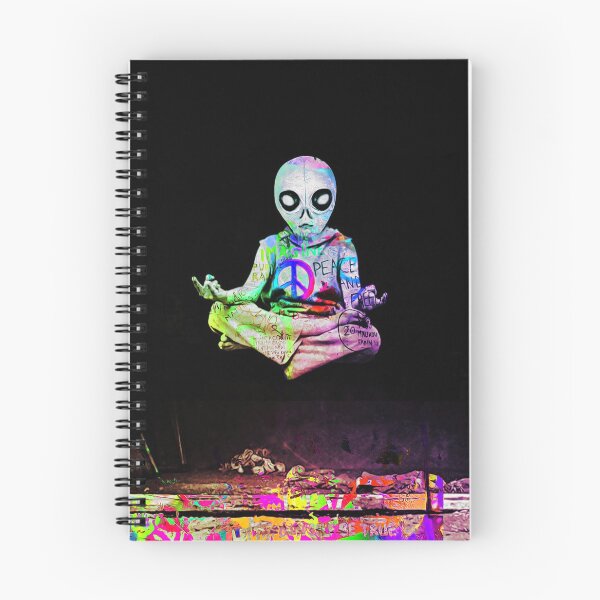 Item preview, Zen Alien Graffiti Street Art designed and sold by Mystikos Art.