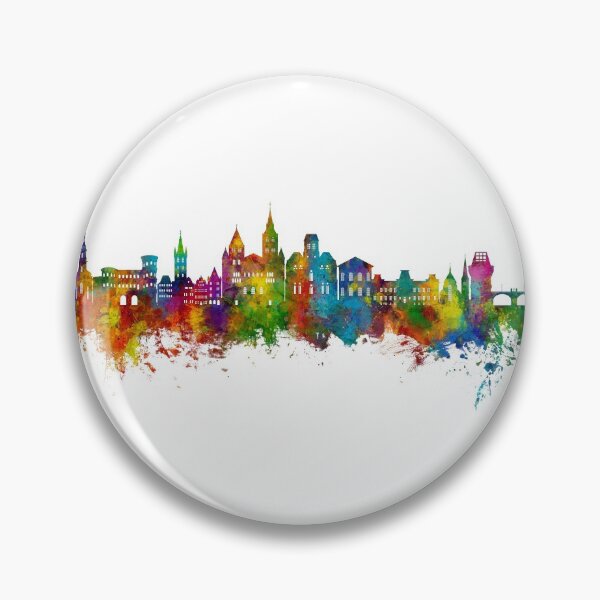 Item preview, Trier Germany Skyline designed and sold by ArtPrints.