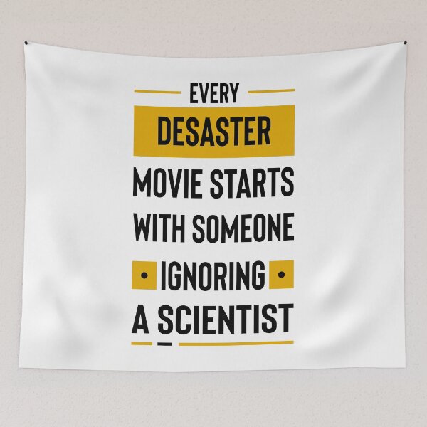 Item preview, Every disaster movie starts with someone ignoring a scientist designed and sold by Achily.