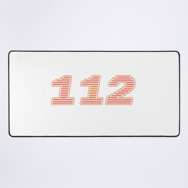 Number 112 Desk Mat