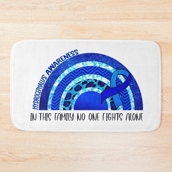 Item preview, In this family no one fights alone hydrocephalus Awareness- hydrocephalus awareness  designed and sold by Designs Of all kinds.