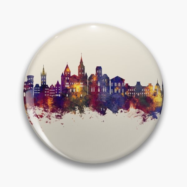 Item preview, Trier Germany Skyline designed and sold by ArtPrints.