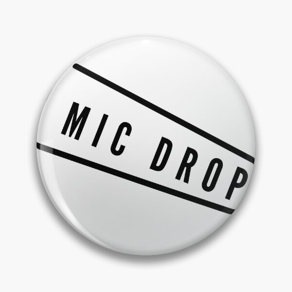 Item preview, mic drop designed and sold by designedf4ryou.