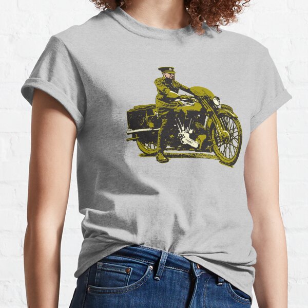 Lawrence of Arabia on his beloved Brough Classic T-Shirt