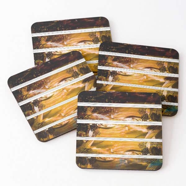 Item preview, Acrylic Stripped Collage  designed and sold by Designs By YL.