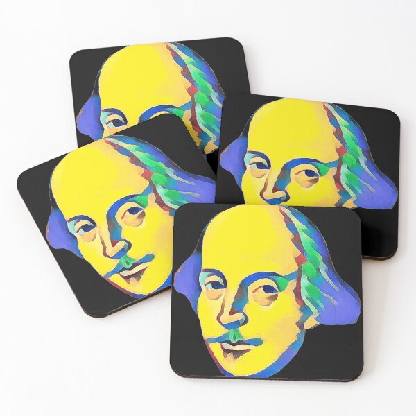 Item preview, Stylized Head of William Shakespeare designed and sold by Shaxspere.