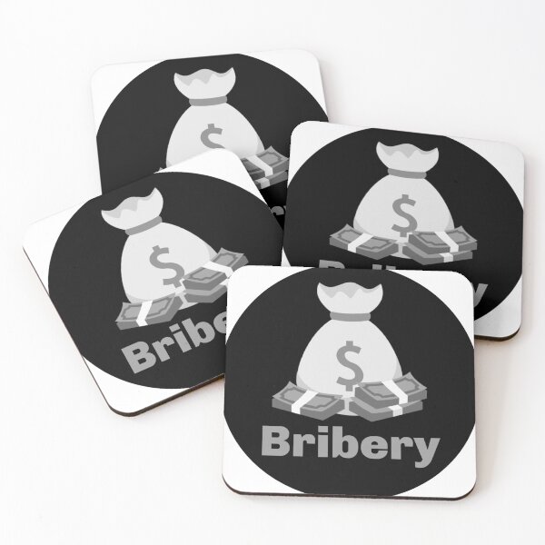 Item preview, Bribery Counter Token designed and sold by AGShirts.