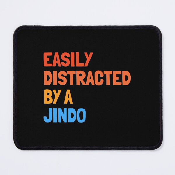 Item preview, Easily Distracted By A Jindo Funny Dog Gift designed and sold by Guarddogdrive.