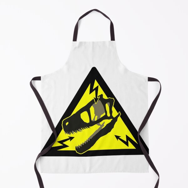 Item preview, High voltage warning sign with raptor skull designed and sold by varjopihlaja.