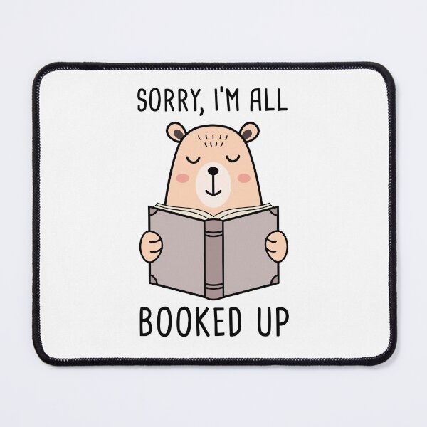 Item preview, Sorry, I'm All Booked Up designed and sold by TashaVector.